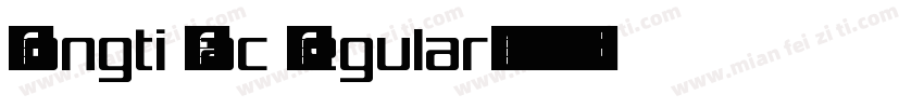 Songti Mac Regular字体转换
